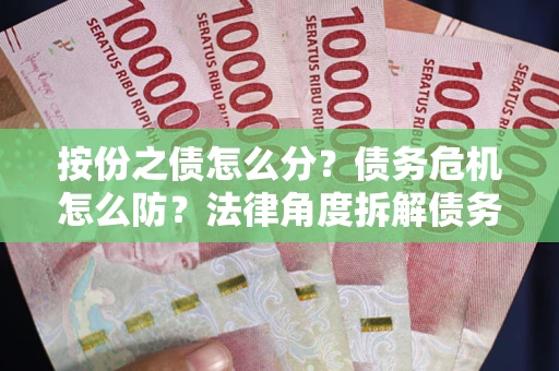 北京按份之债怎么分？债务危机怎么防？法律角度拆解债务分配与风险自保指南