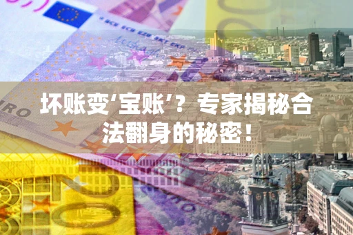 北京坏账变‘宝账’？专家揭秘合法翻身的秘密！