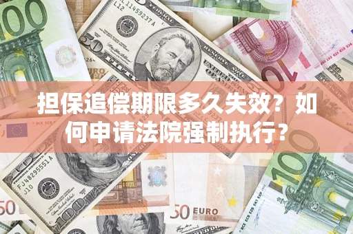 北京担保追偿期限多久失效？如何申请法院强制执行？