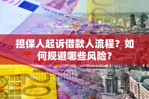 北京担保人起诉借款人流程？如何规避哪些风险？