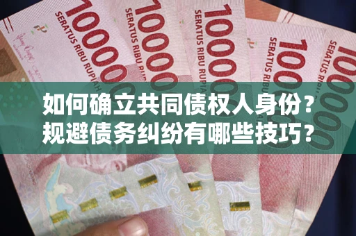 北京如何确立共同债权人身份？规避债务纠纷有哪些技巧？